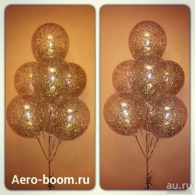 Лот: 9687249. Фото: 1. Фонтан из гелиевых шаров - Флёр. Воздушные шары