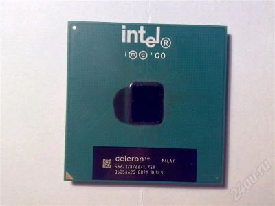 Лот: 415592. Фото: 1. Celeron 566/128/66/1.75v сокет... Процессоры