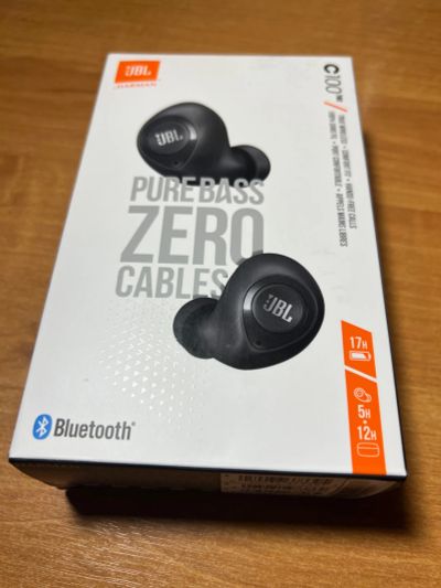 Лот: 19867986. Фото: 1. Беспроводные наушники JBL C100... Наушники, гарнитуры