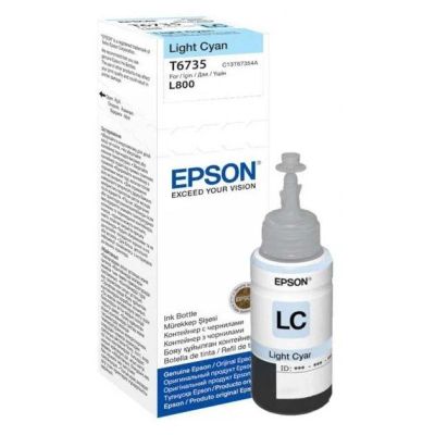 Лот: 15750726. Фото: 1. Чернила Epson T6735 для L800 70ml... Картриджи, расходные материалы