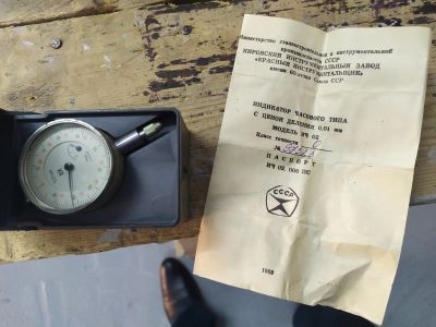 Лот: 17458664. Фото: 1. Индикатор часового типа. Головки измерительные, индикаторы