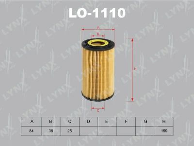 Лот: 13356925. Фото: 1. Lynx LO-1110 Масляный фильтр. Расходные материалы