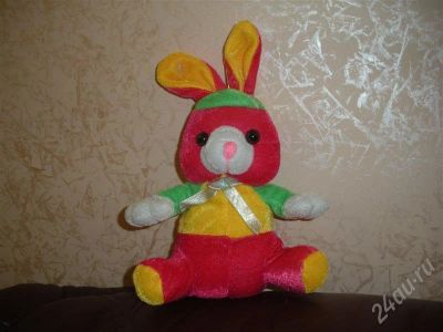 Лот: 621481. Фото: 1. Мягкая игрушка заяц. Другое (дети растут)
