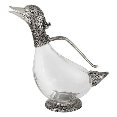 Лот: 24822515. Фото: 1. Декантер Regent Silverware Утка... Кувшины, графины