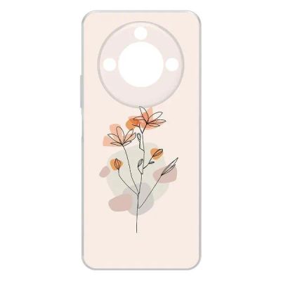 Лот: 25086702. Фото: 1. Чехол Krutoff Clear Case "Ромашки... Чехлы, бамперы