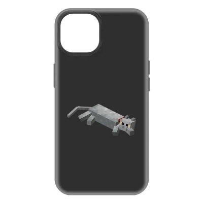 Лот: 25065494. Фото: 1. Чехол Krutoff Soft Case Minecraft... Чехлы, бамперы