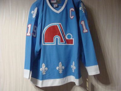 Лот: 9479172. Фото: 1. Хоккейный свитер ССМ Quebec Nordiques... Форма
