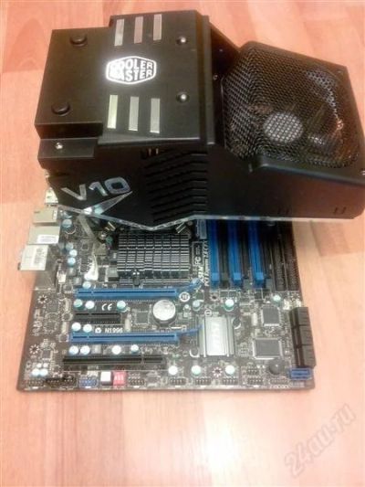 Лот: 9698368. Фото: 1. CPU Intel Core i7-950 + MSI X58M... Процессоры