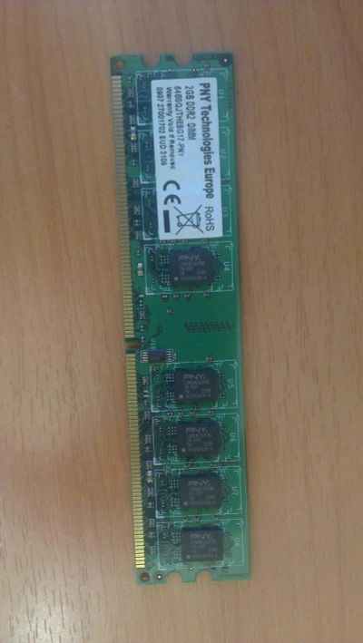 Лот: 5051188. Фото: 1. Оперативная память DDR2 2Gb PNY... Оперативная память