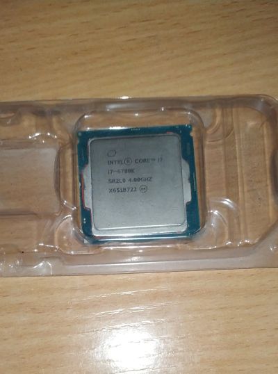 Лот: 19232709. Фото: 1. Процессор i7 6700k (скальпирован... Процессоры