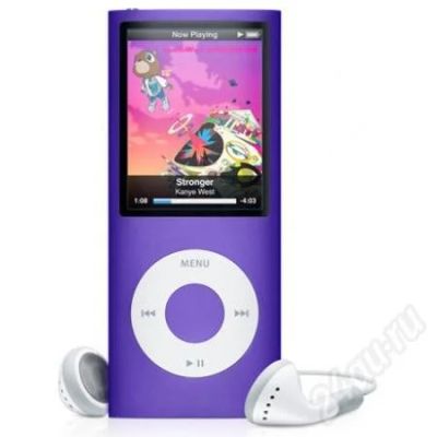 Лот: 222897. Фото: 1. ipod nano 4g на 8gb. Плееры