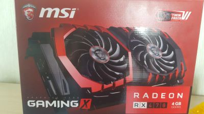Лот: 9866206. Фото: 1. Видеокарта RX 470. Видеокарты