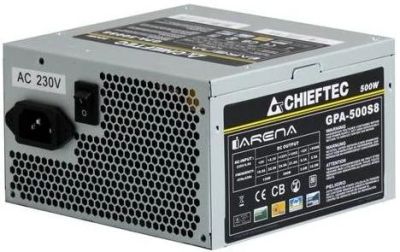 Лот: 4927486. Фото: 1. Блок питания Chieftec iARENA GPA-500S8... Корпуса, блоки питания