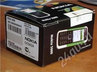 Лот: 162303. Фото: 1. Коробка от Nokia 5000. Кнопочные мобильные телефоны