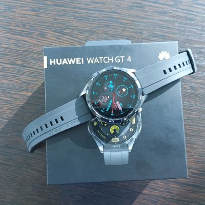 Лот: 23908612. Фото: 1. Смарт-часы huawei watch GT4 46mm... Смарт-часы, фитнес-браслеты, аксессуары