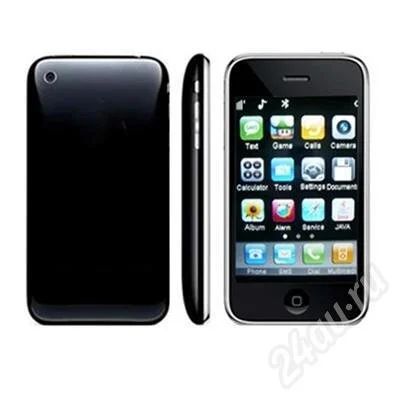 Лот: 535087. Фото: 1. iPhone 3G F003 - 2sim, TV, FM... Кнопочные мобильные телефоны