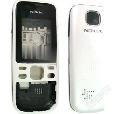Лот: 2379668. Фото: 1. Корпус Nokia 2690 Белый Бесплатная... Корпуса, клавиатуры, кнопки