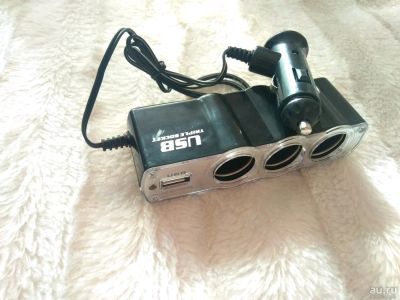 Лот: 13686220. Фото: 1. USB-разветвитель автомобильный... Другое (авто, мото, водный транспорт)