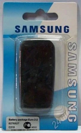 Лот: 1718828. Фото: 1. Аккумулятор Samsung C210 (блистер... Аккумуляторы