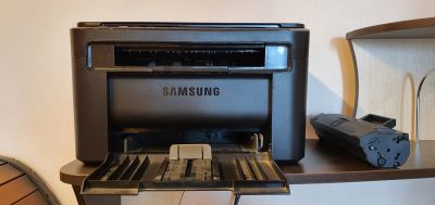 Лот: 16445639. Фото: 1. Лазерный черно-белый МФУ Samsung... МФУ и копировальные аппараты