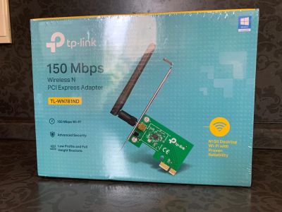 Лот: 18151960. Фото: 1. Беспроводной WI-FI адаптер TP-LINK... WiFi, Bluetooth адаптеры