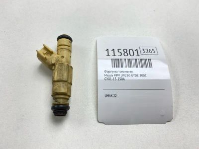 Лот: 25529091. Фото: 1. Форсунка топливная Mazda Mpv 2001... Топливная система