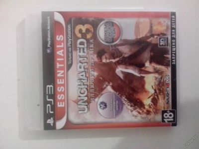 Лот: 5726004. Фото: 1. uncharted 3 на ps3 полностью на... Игры для консолей