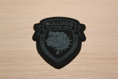 Лот: 3474872. Фото: 1. Нашивка на липучке "Bulldog". Другое (военно-спортивные игры)