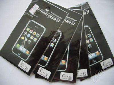Лот: 704652. Фото: 1. Антибликовая защитная пленка iPhone... Защитные стёкла, защитные плёнки