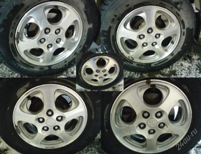 Лот: 846372. Фото: 1. Диски Mitsubishi Pajero IO (5... Диски
