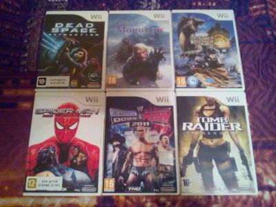 Лот: 8591188. Фото: 1. 6 игр для Nintendo Wii [Лицензионные... Игры для консолей