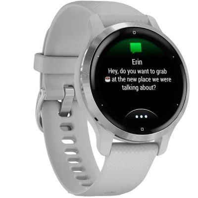 Лот: 22220183. Фото: 1. Умные часы Garmin Venu 2S, серый... Смарт-часы, фитнес-браслеты, аксессуары