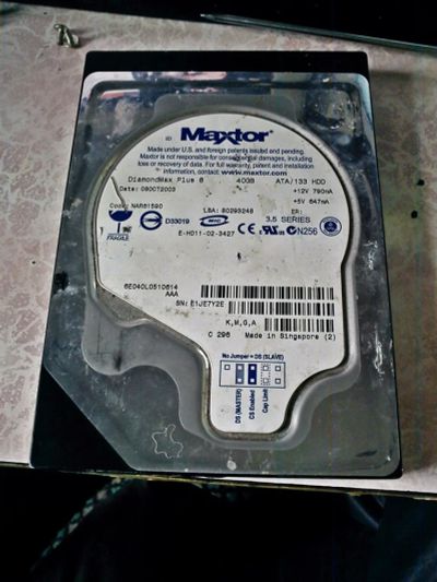 Лот: 3088797. Фото: 1. 3.5". жесткий диск. IDE. MAXTOR... Жёсткие диски (HDD)