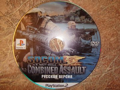 Лот: 6719017. Фото: 1. диск PS2 Socom 2. Игры для консолей