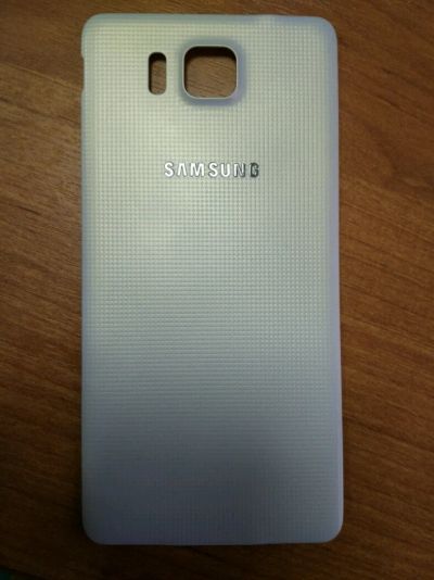 Лот: 8376901. Фото: 1. Задняя крышка Samsung Galaxy Alpha... Дисплеи, дисплейные модули, тачскрины