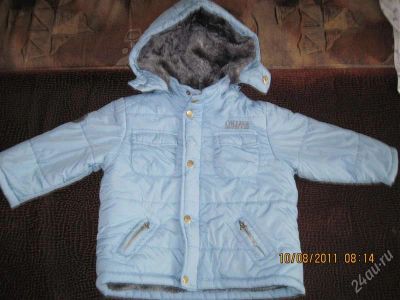 Лот: 1120222. Фото: 1. Куртка на мальчика 82-86/ ZARA. Верхняя одежда