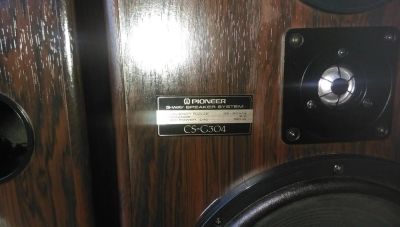 Лот: 5888395. Фото: 1. Винтажная напольная акустика Pioneer... Пассивные акустические системы