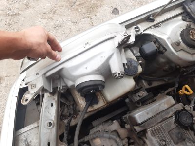 Лот: 16432086. Фото: 1. Фара левая toyota carina at212. Оптика и освещение