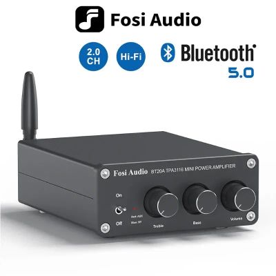 Лот: 25888602. Фото: 1. Bluetooth усилитель fosi audio... Усилители, эквалайзеры