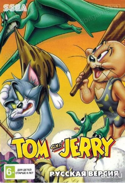 Лот: 13344415. Фото: 1. TOM & JERRY Картридж Sega + Обмен... Игры для консолей