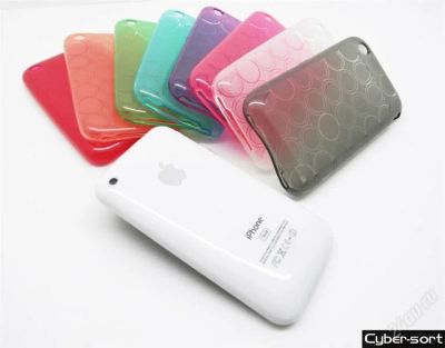 Лот: 763004. Фото: 1. Гелевый tpu чехол для iphone 3g... Другое (смартфоны, связь, навигация)
