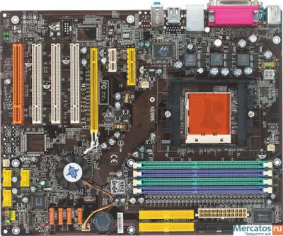 Лот: 6787436. Фото: 1. MSI K8N Neo4 + проц атлон 3000... Материнские платы