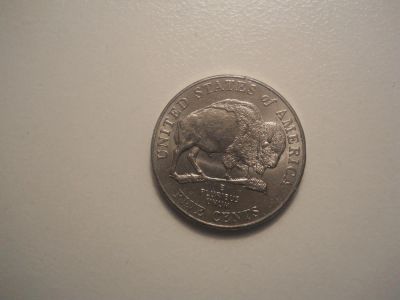 Лот: 5296573. Фото: 1. 5 центов США. Бизон (P, 2005... Америка