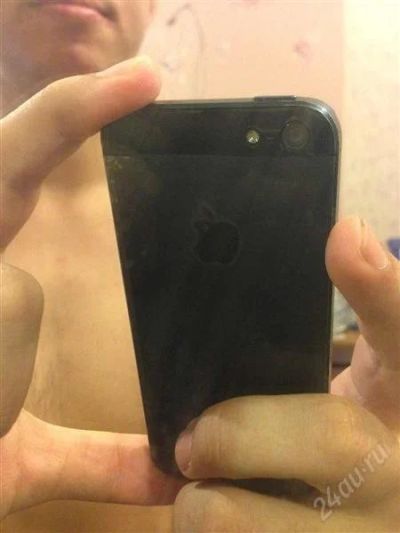 Лот: 2945639. Фото: 1. iphone 5 32 gb,черный,почти идеал... Смартфоны