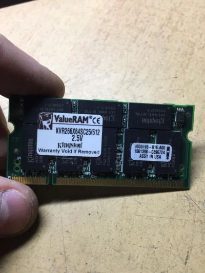 Лот: 10262491. Фото: 1. Оперативная память Kingston KVR266X64SC25... Оперативная память