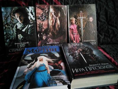 Лот: 4760627. Фото: 1. Игра престолов 6 книг Game of... Художественная