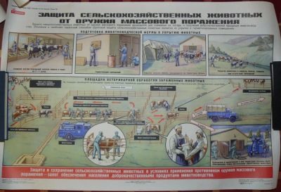 Лот: 5107350. Фото: 1. плакат гражданская оборона 1979... Другое (военная атрибутика)