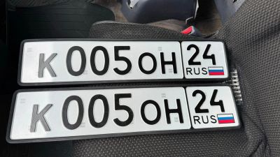 Лот: 25580531. Фото: 1. Продам гос.номер К 005 ОН 24. Госномера