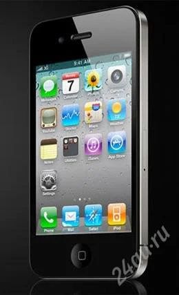Лот: 1390507. Фото: 1. APPLE iPhone 4G - 32Gb Black. Кнопочные мобильные телефоны