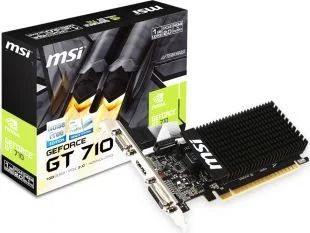 Лот: 9190883. Фото: 1. Видеокарта MSI GT710 1024Mb GT... Видеокарты